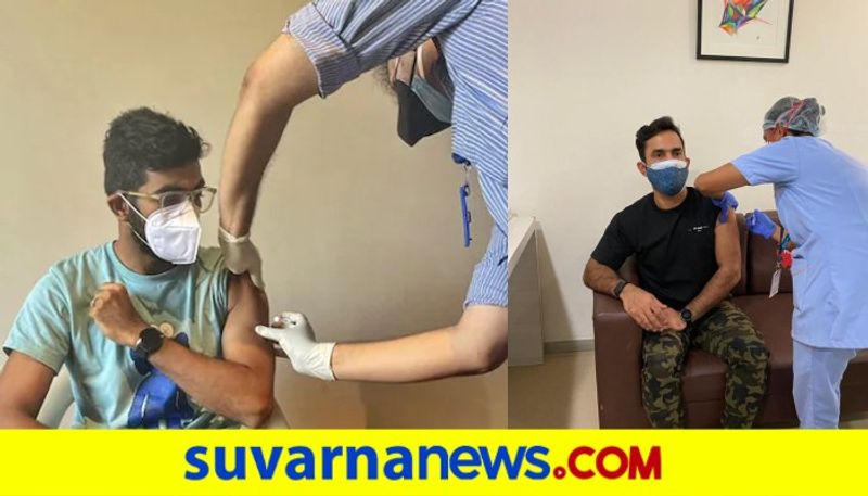 Team India Cricketers Jasprit Bumrah Smriti Mandhana Get COVID 19 Vaccine Shots kvn