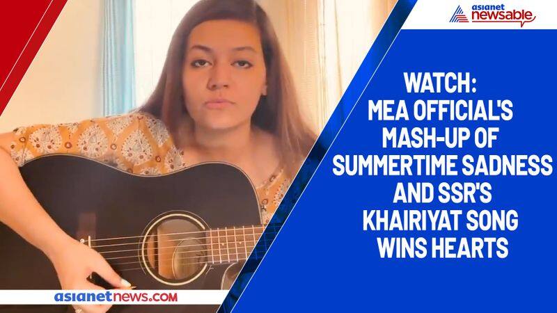 Watch MEA official's mash-up of Summertime Sadness and SSR's Khairiyat song wins hearts-tgy