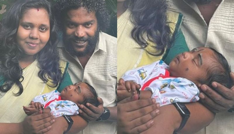 manikandan introduce his son