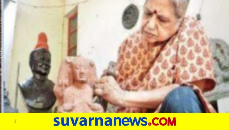 Karnatakas First Woman Sculptor Kanakamurthy Passed Away due to Coronavirus grg