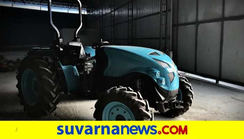 Proxecto company has launched India's first fully automatic hybrid tractor