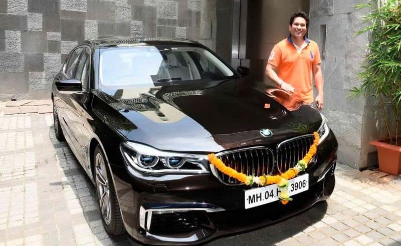 cricketer Sachin Tendulkar Adds A New Customised BMW 750Li M Sport To His Garage