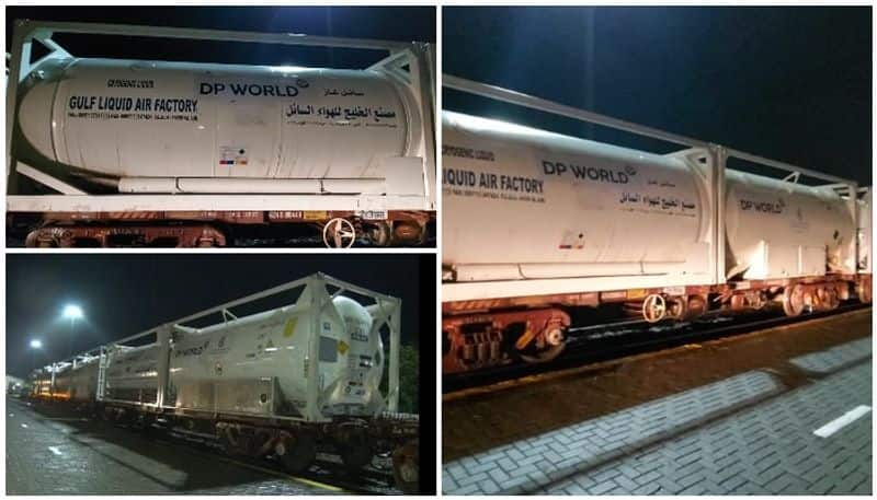 Oxygen Express Arrived At Kochi From Odisha