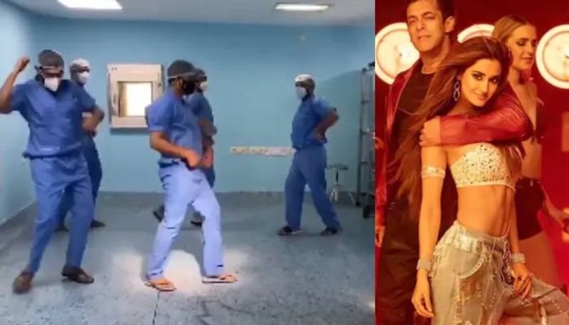 Doctors dance to Salman Khans Radhe song Seeti Maar in viral video