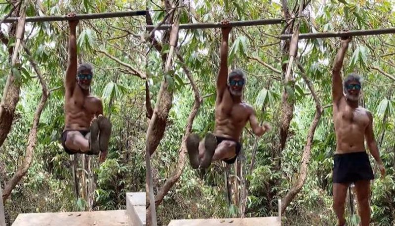 Milind Soman s abs in new fitness video will inspire you to exercise