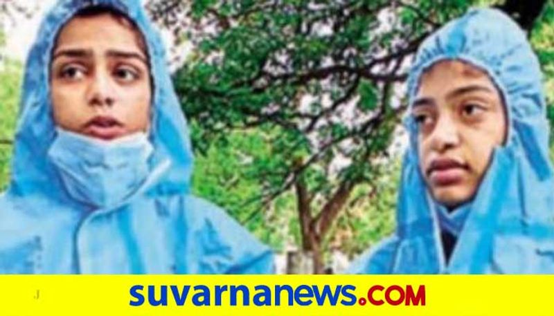 2 girls give Covid victims a dignified farewell in Bengaluru snr