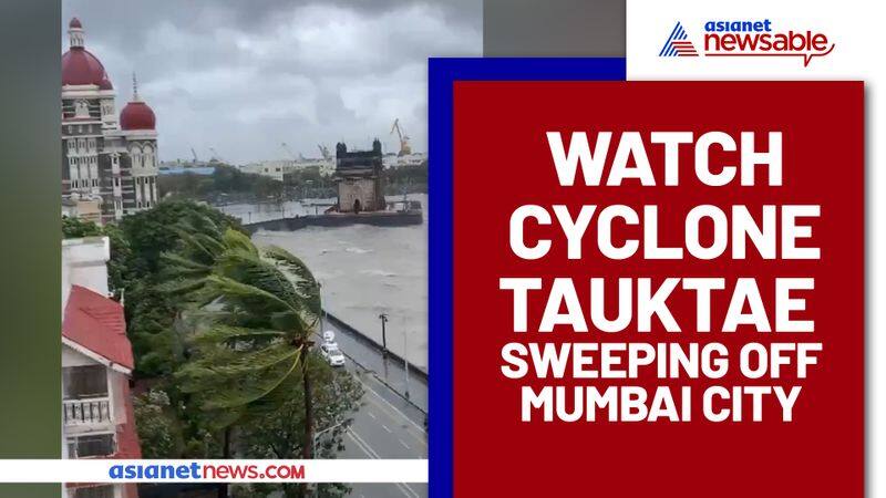 Cyclone Tauktae pounded on the city by waves; Chilling video - gps