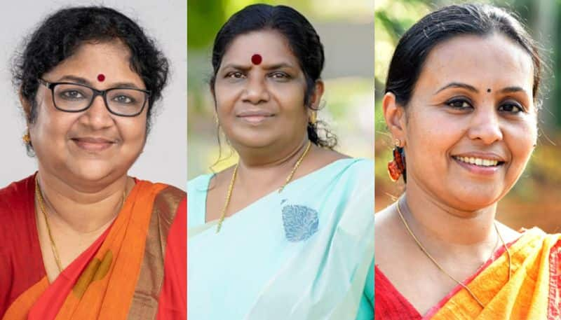 second pinarayi government gets three women ministers including cpis first women minsiter after split