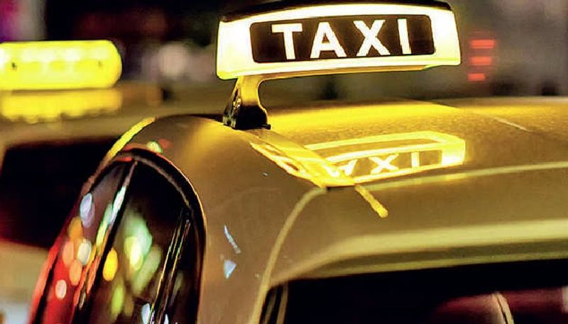 Karnataka gang stolen Taxi in Hyderabad lns 