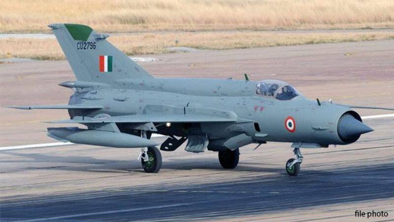 MiG-21 Bison fighter jet crashes in Bikaner-VPN