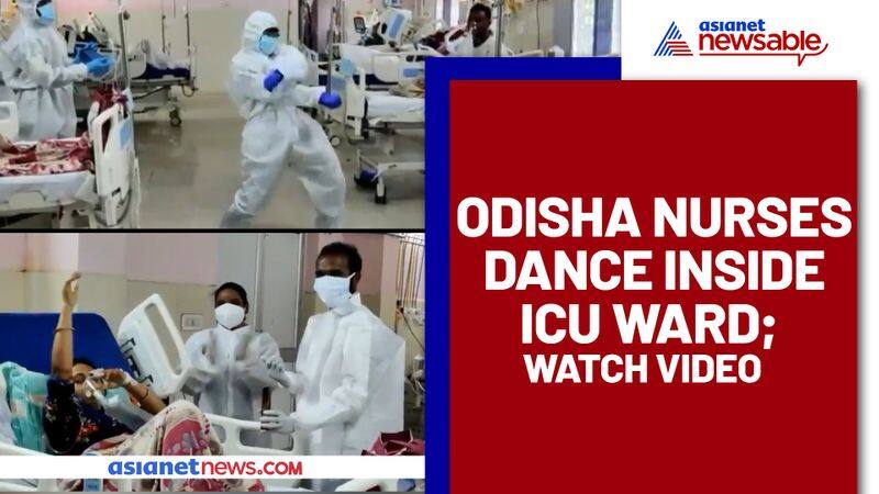 Heres how healthcare workers cheer up COVID patients inside ICU ward; Viral Video - gps