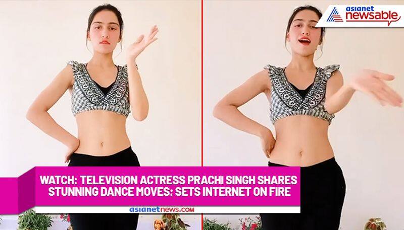 Watch Television actress Prachi Singh shares stunning dance moves; sets internet on fire-tgy