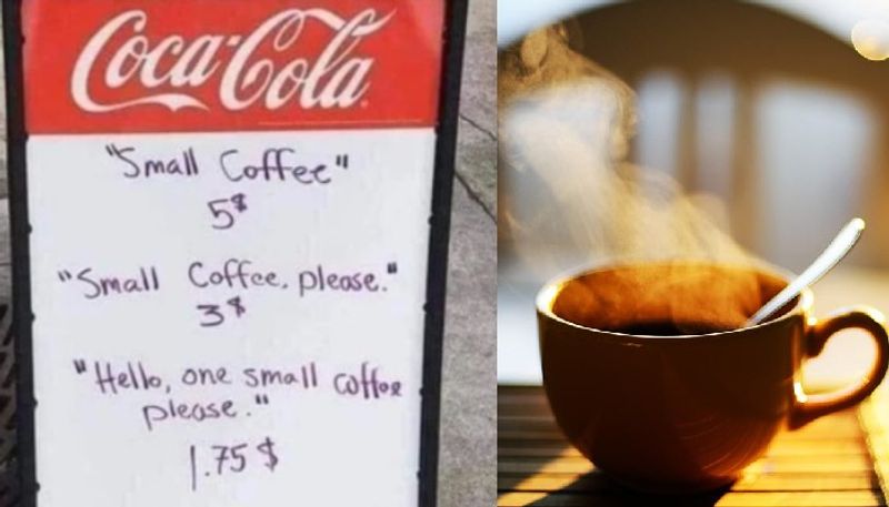 cafe offers discount to customers for good behaviour to staff