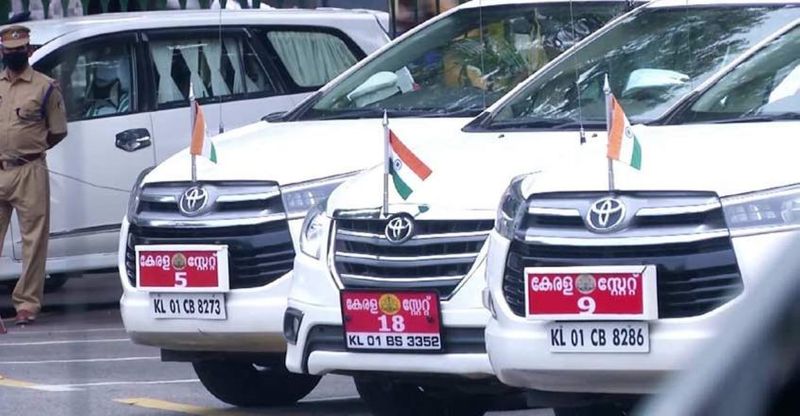 5000 LED flash light including state ministers vehicles banned in Kerala prn