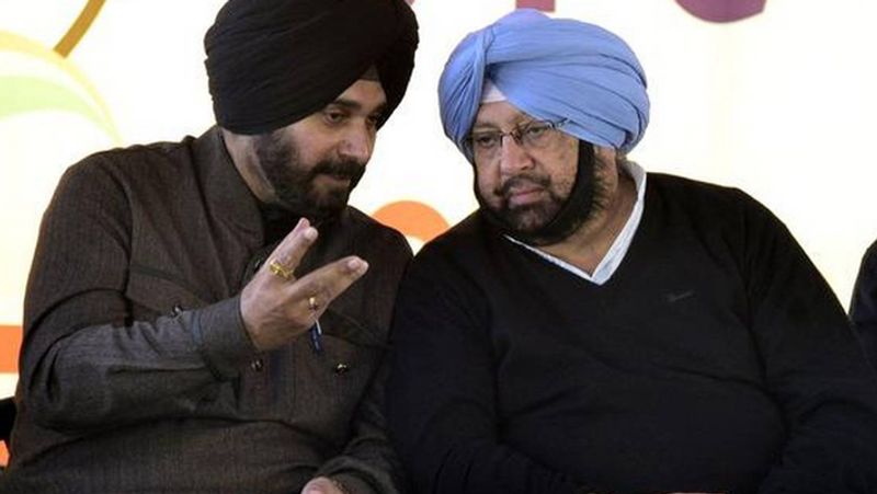 Captain Amarinder Singh says won't accept Sidhu's name as his successor gcw