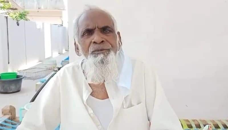 karimnagars 102 year old man Win Battle against Covid 19 ksp