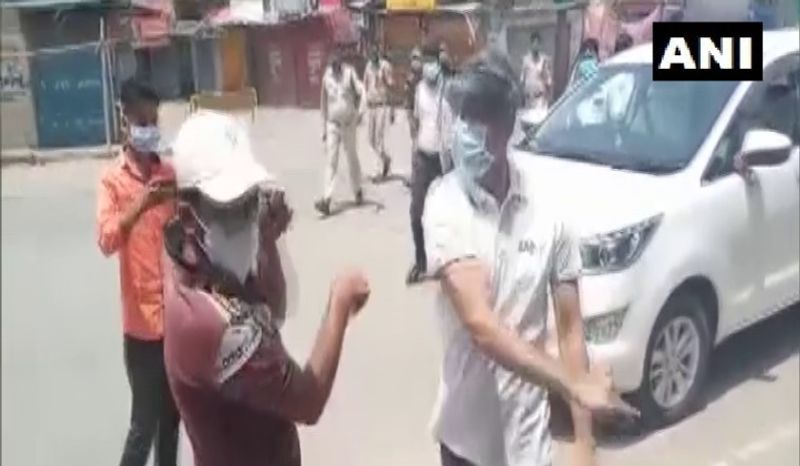 Surajpur collector removed for slapping man over lockdown violation