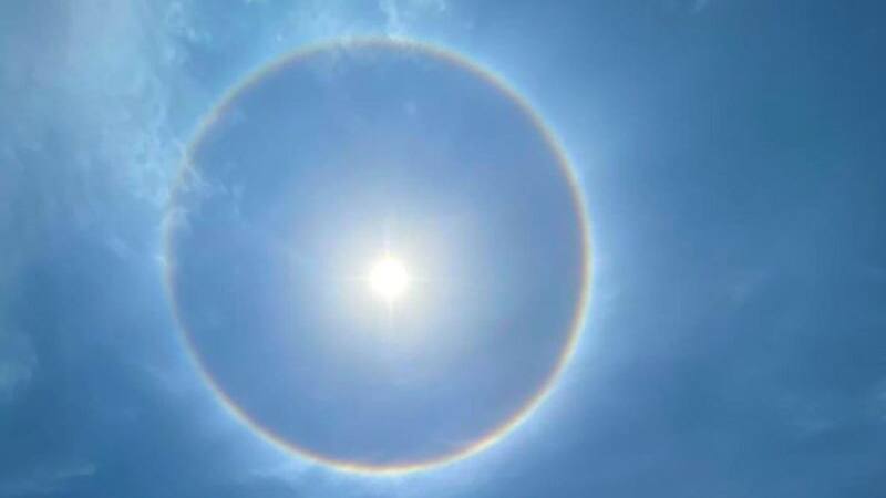 Sun halo