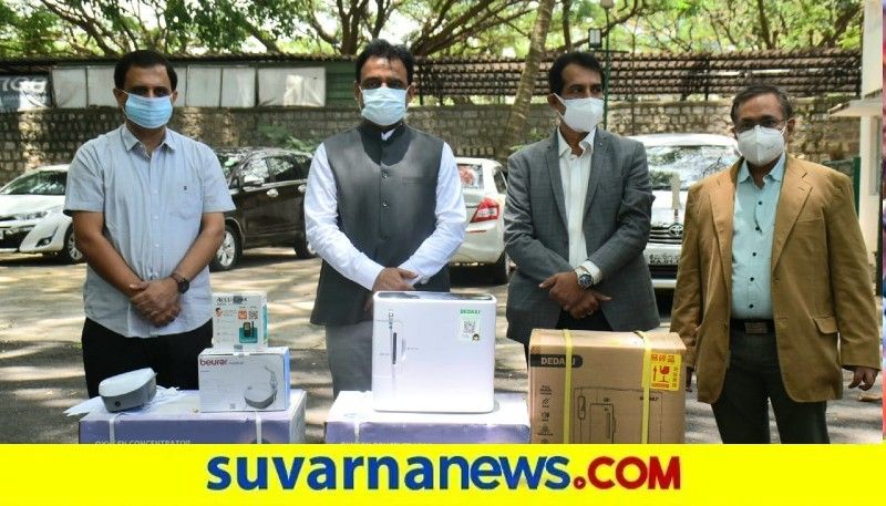 Toyota Kirloskar donates 3 crores worth of medical equipment to Ramanagara snr