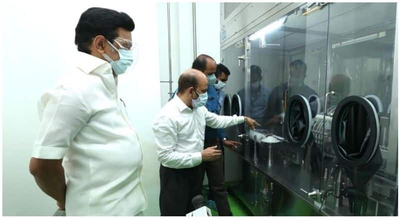 Will the corona vaccine be made in Chengalpattu? MK Stalin visits vaccine company!