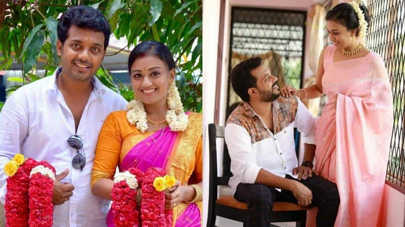 jishin mohan shared wedding anniversary wishes to his better half varada emi