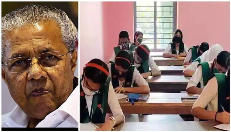 plus one exam after onam celebration cm pinarayi vijayan response