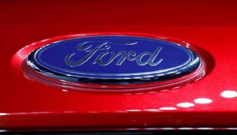 workers at Chennai ford plant protest