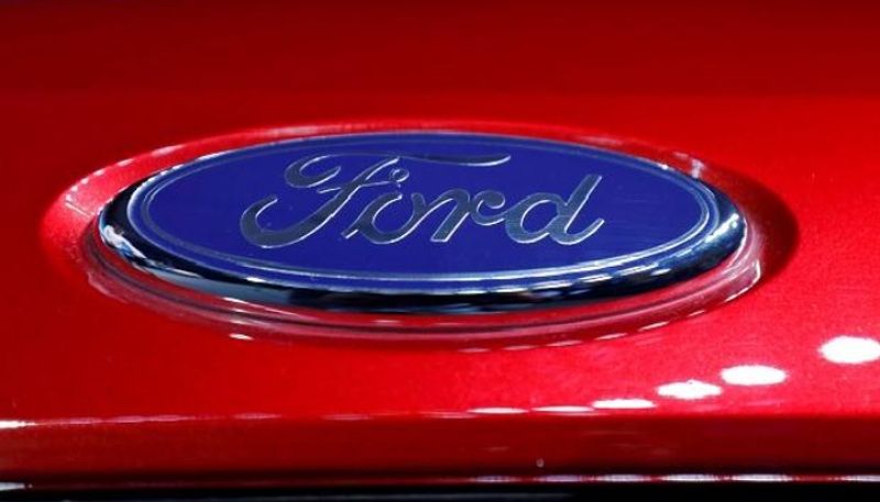 workers at Chennai ford plant protest