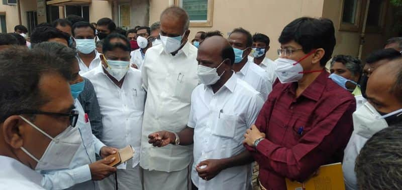 health minister explain why covai is a fist district in corona positive case at tamilnadu