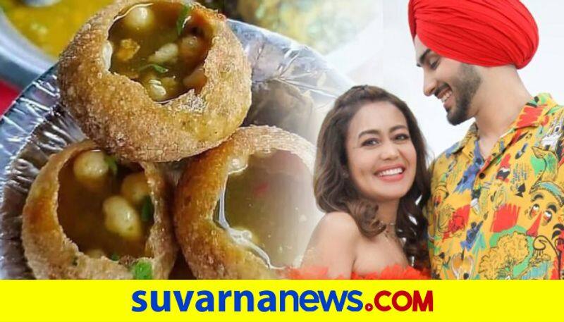 Neha Kakkars Pani Poori Date With Husband Rohanpreet Singh dpl