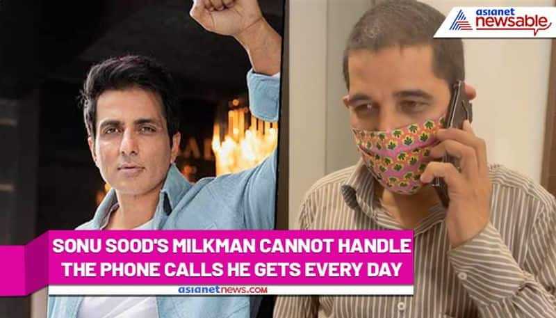 Sonu Sood's Doodh Vala Gets Cranky, After Getting Several Calls For Help, Watch Video - gps