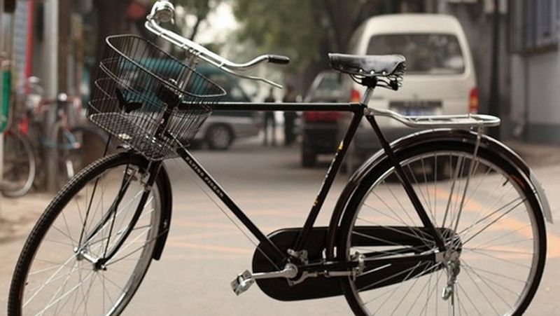 People Using Bicycle During Corona Pandemic in Hubballi grg