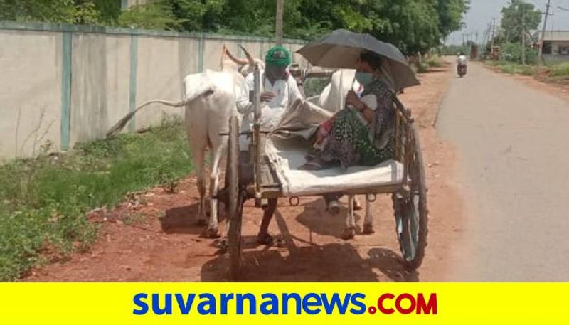 Couple Faces Problems for Treatment to 8 Months Baby due to Lockdown in Gadag grg