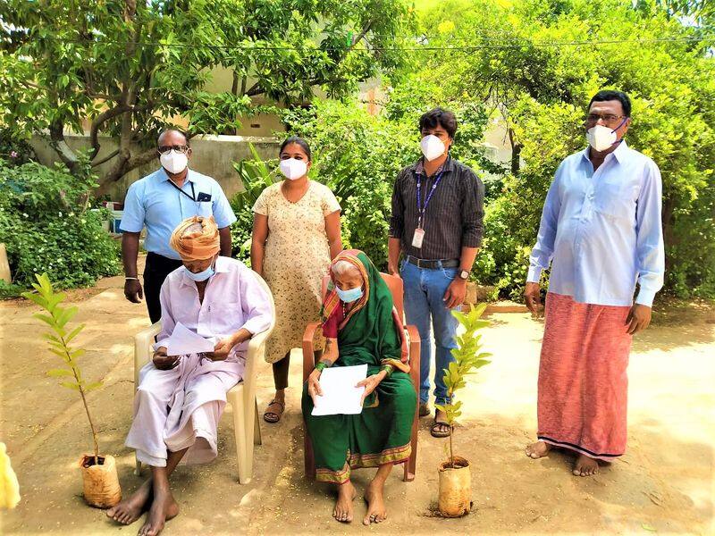 100 Year Old Couple Recoverd From Coronavirus at Sandur in Ballari grg