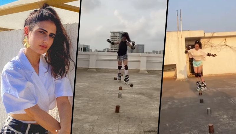 Fatima Sana Sheikh skates her worries away, actress trips but gets the trick right;  Watch video-SYT