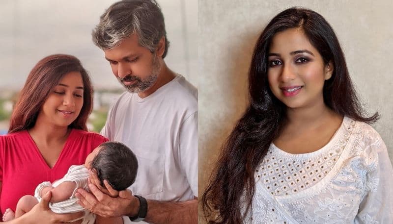 shreya ghoshal shares name of her son