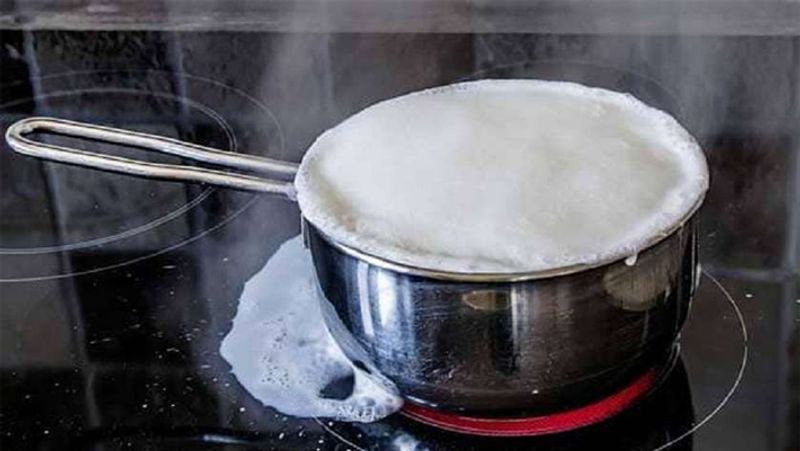 how to prevent milk from spilling when boiling rsl