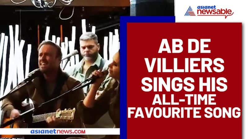 Watch AB de Villiers sing "I won't give up" on his father's birthday, receives acclaim from Glenn Maxwell-ayh