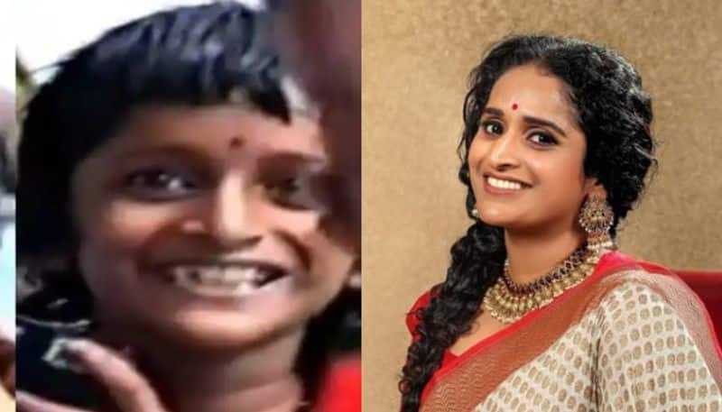 surabhi lakshmi share childhood video