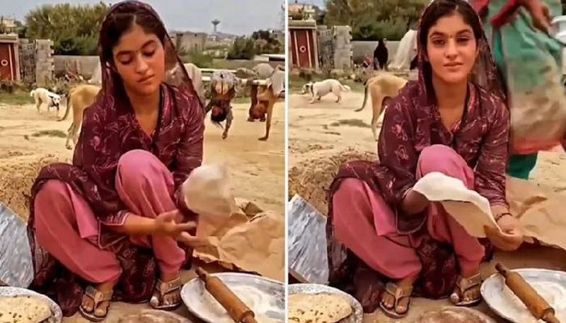 video of a young girl making rotis is crazy viral with 2 million views