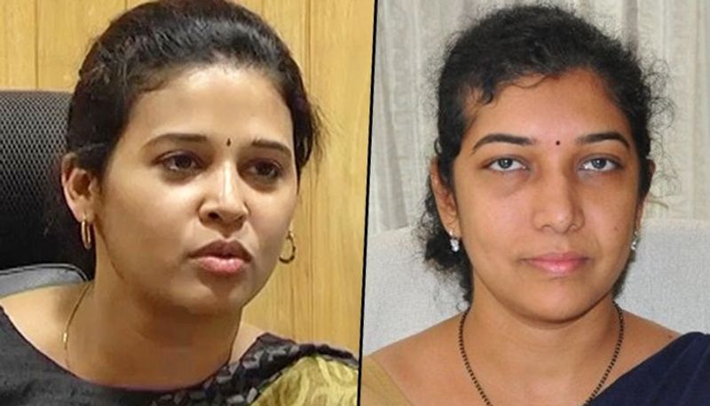 After Public Spat Govt shifts Rohini Sindhuri Shilpa Nag out of Mysuru pod