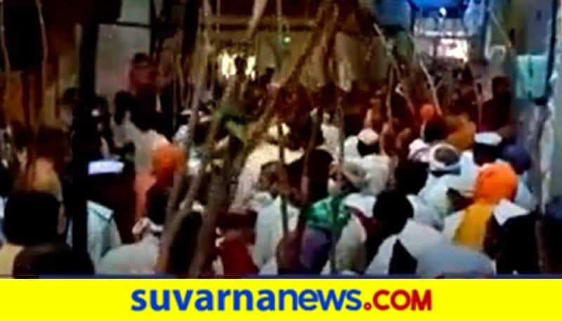 Amid Covid 19 and Lockdown Villagers Hold Fest in Vijayapura hls