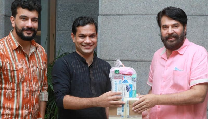 mammootty helps covid patients hibi eden mp thank him