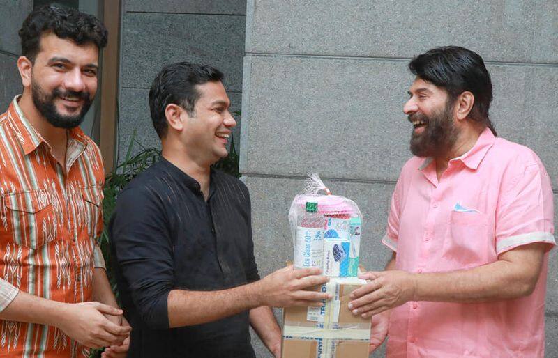 mammootty helps covid patients hibi eden mp thank him