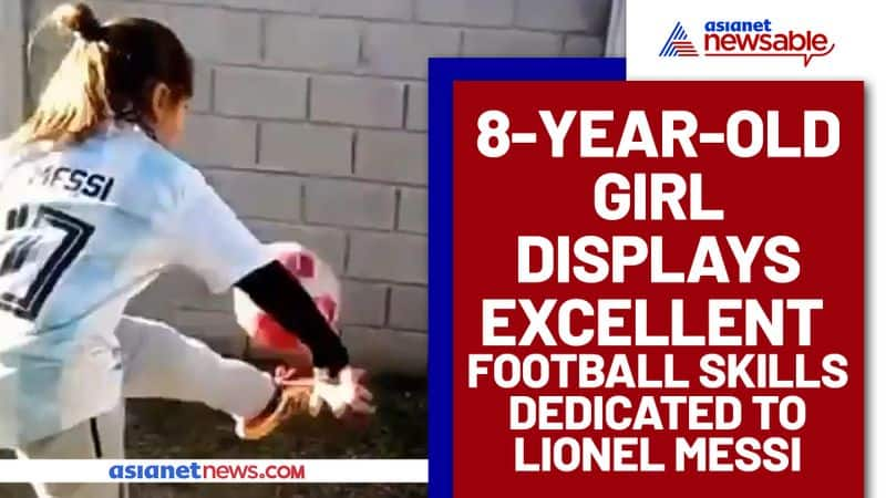 Watch 8-year-old Argentine girl display excellent football skills, Lionel Messi responds-ayh