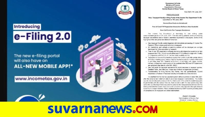 IT dept reveals features of its new e filing portal check details pod