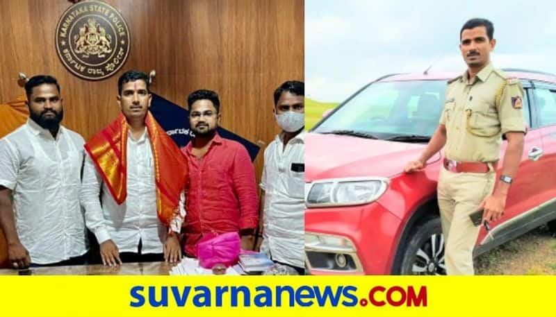 Vijayapura chadchan Police inspector breaks corona rules mah