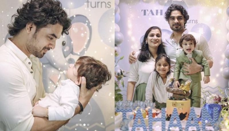 artist tovino thomas share birthday photos for son