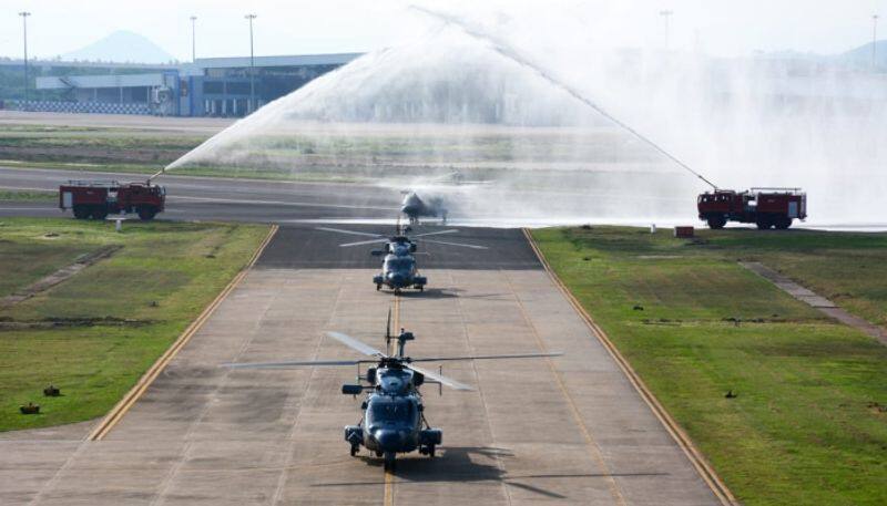 Three ALH MK III helicopters join Eastern Naval Command fleet-VPN