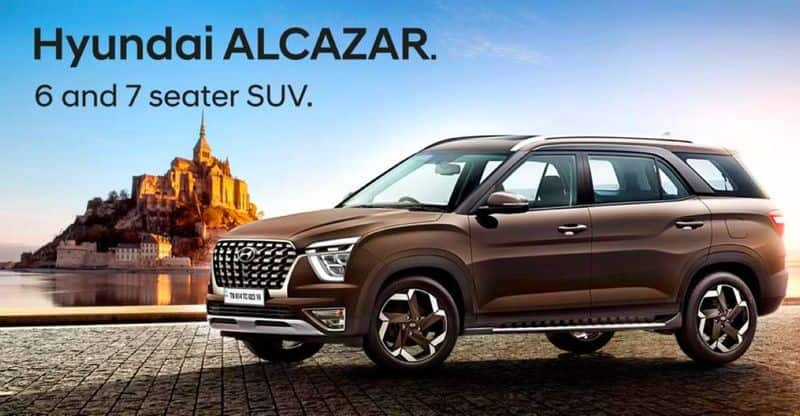 hyundai alcazar seven seater bookings open at rs 25000 know launch date in india and specifications features